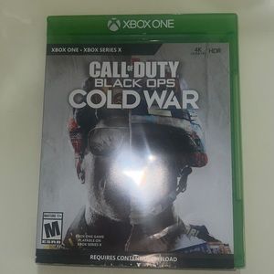 Xbox one Call of Duty Cold War